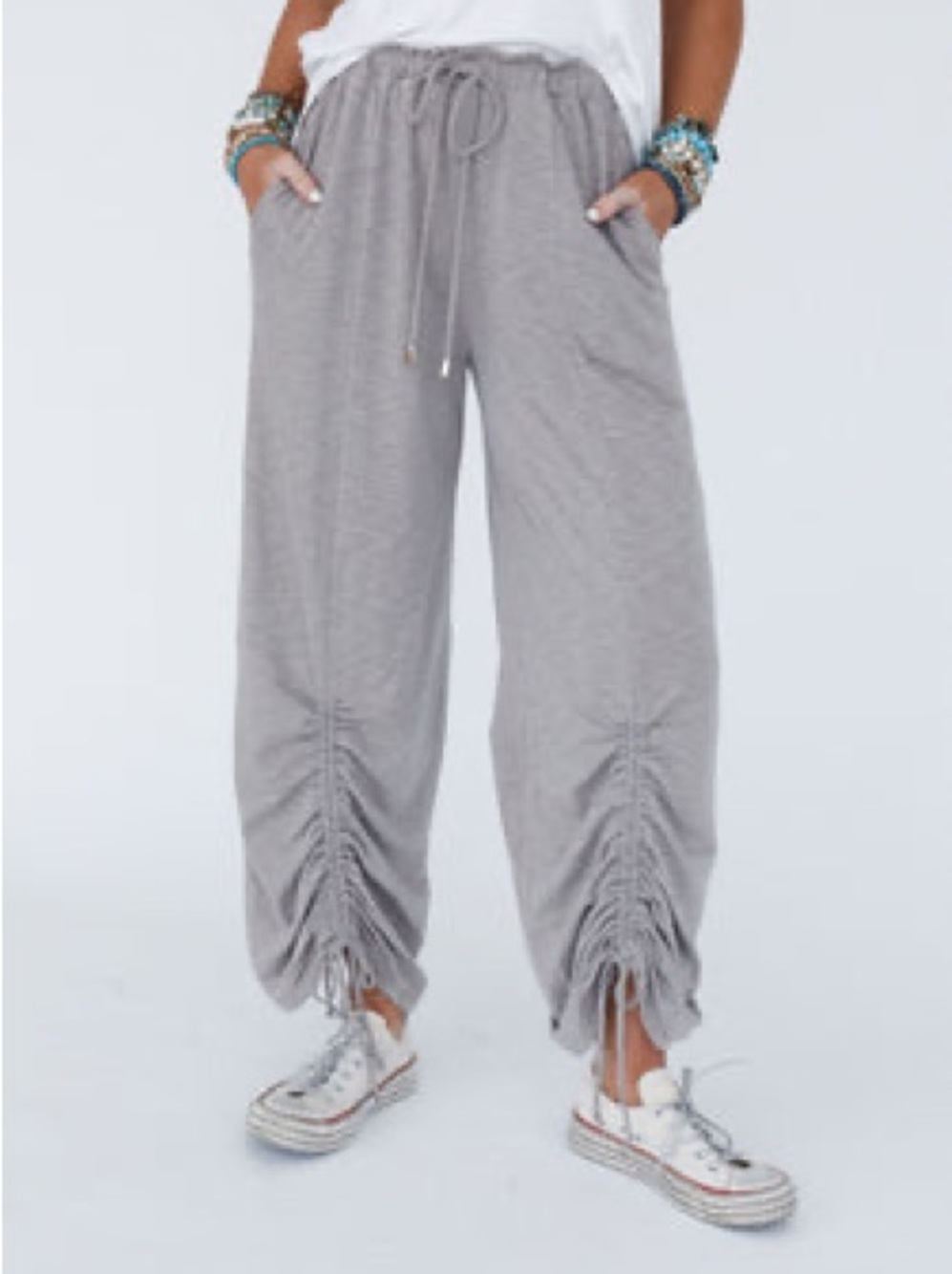 The Nest Solie Cinched Pants —NWOT - small